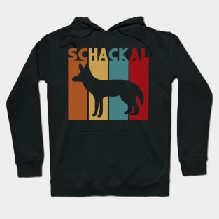 Vintage Schackal Retro Motiv altes Ägypten Fan Hoodie